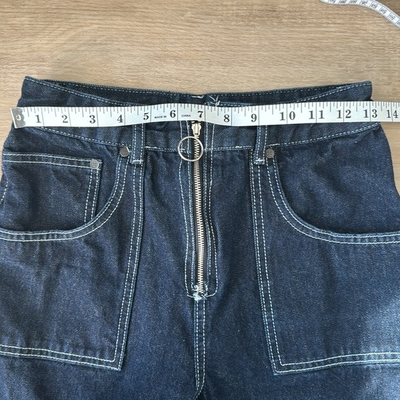 The Ragged Priest High Waisted Wide Leg Jeans Sz 28 - Picture 2 of 10